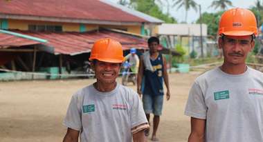 Arbeiter auf Panay in der Region Visayas.