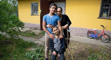 Geflüchtet aus der Ukraine – Daryna und ihre Kinder