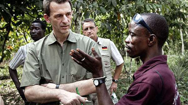 Wolfgang Jamann Besuch in Sierra Leone