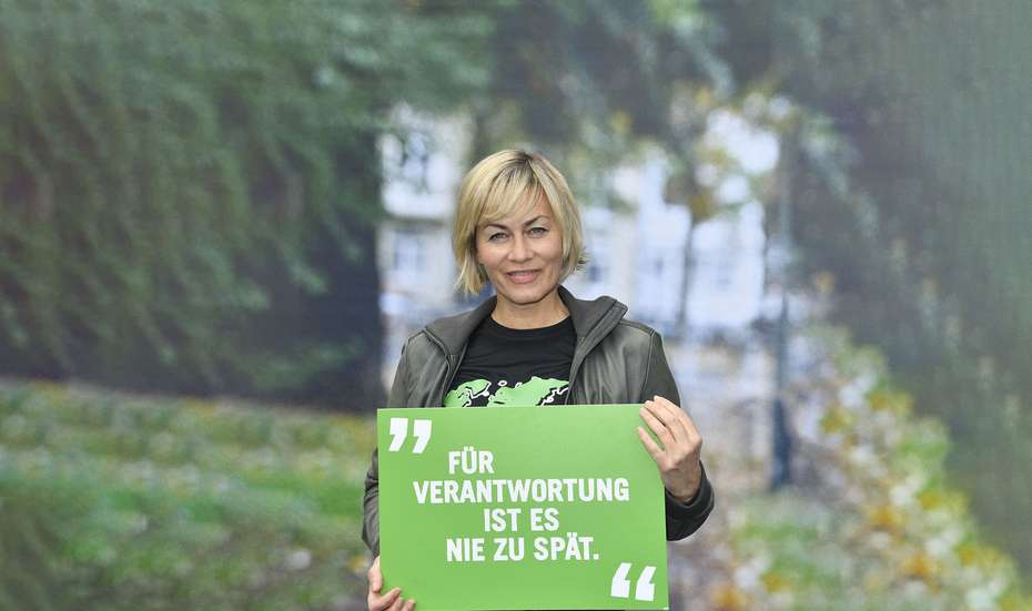 Gesine Cukrowski, Schauspielerin und Kuratoriumsmitglied der Welthungerhilfe