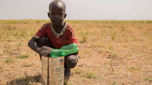 Suedsudan Welthungerhilfe: Ganyiel Nahrungsmittelverteilung South Sudan Welthungerhilfe: Ganyiel Food Distribution