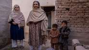 Eine Familie in Afghanistan.