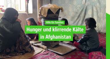 HUNGER und klirrende KÄLTE in Afghanistan Hilfe für Familien
