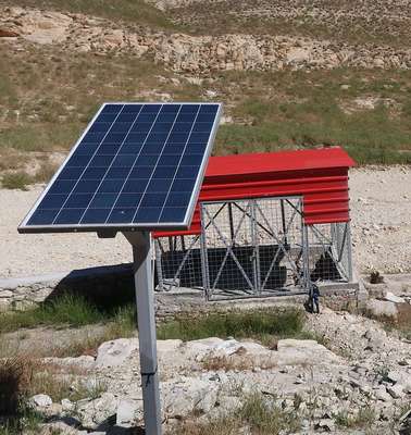 Eine solarbetriebene Wasserpumpe als Baustein gegen die Folgen des Klimawandels