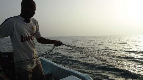 Fischer im Sudan.