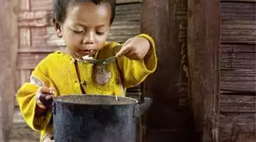 Kind in Luan Laos