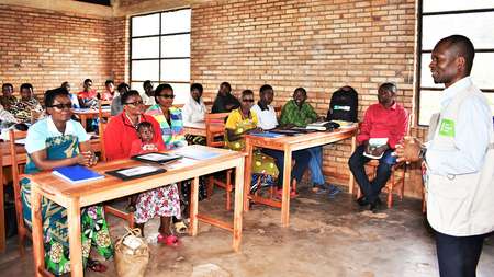 Austausch junger Menschen im Skill Up! Ausbildungsprogramm in Burundi