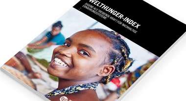 Titelseite des Welthunger-Index 2023