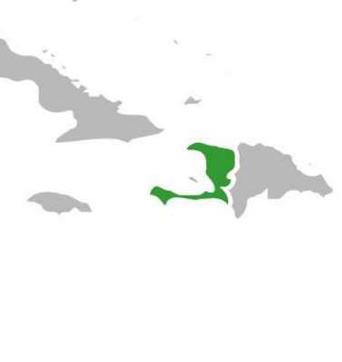 Ländergrafik: Karte von Haiti