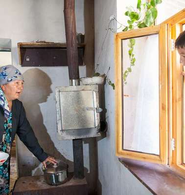 Energiesparende Modernisierungen in Tadschikistan, 2014.