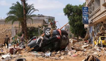 Überschwemmungen in Libyen: Zerstörung nach Flutkatastrophe
