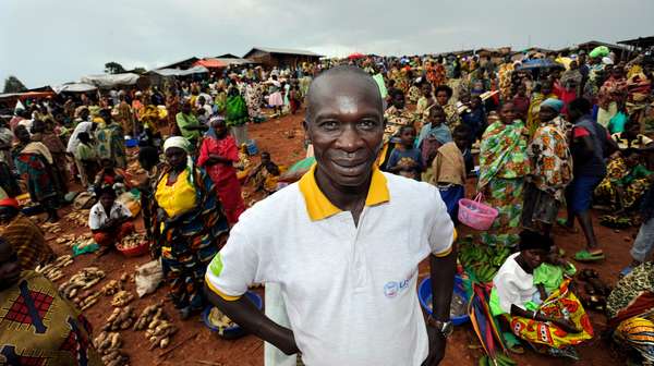 Tandema Dieudonne, Sicherheits-Chef der Welthungerhilfe in der DR Kongo, 2012.