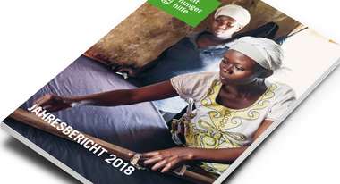 Cover des Jahresbericht 2018 der Welthungerhilfe