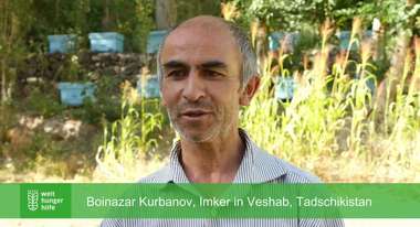 Der Herr der Bienen: lokal produzierter Honig in Tadschikistan