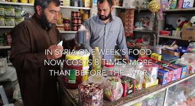 Food vouchers for Syrian families