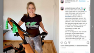 Post der Schauspielerin Ann-Kathrin Kramer auf Instagram