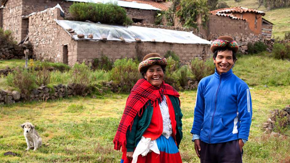 Kleinbauern in Peru