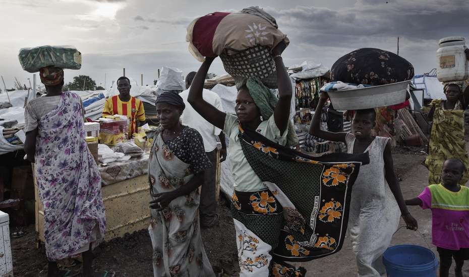 Konflikt und humanitaere Krise im Suedsudan Conflict and humanitarian crisis in South Sudan