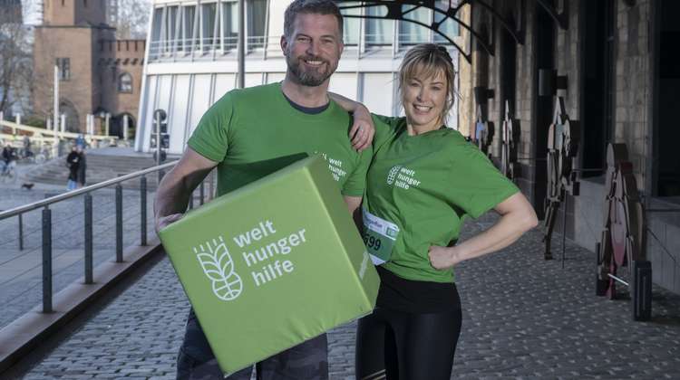 Nina Ensmann und Simon Böer gehen für die #ZeroHungerRun Challenge 2022 an den Start.