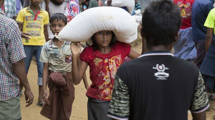 Rohingya Flüchtlinge
