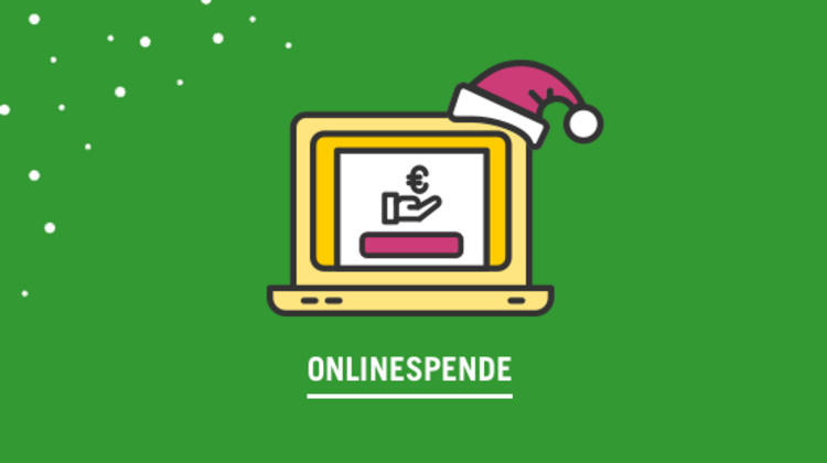 Grafik: Spenden zu Weihnachten - Onlinespende
