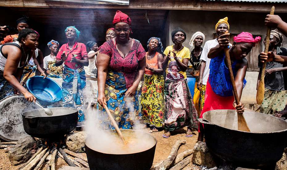 LANN Projektaktivitäten: Frauen beim Kochen