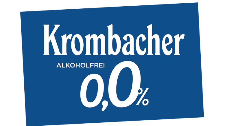 Logo: Krombacher Alkoholfrei 0,0%