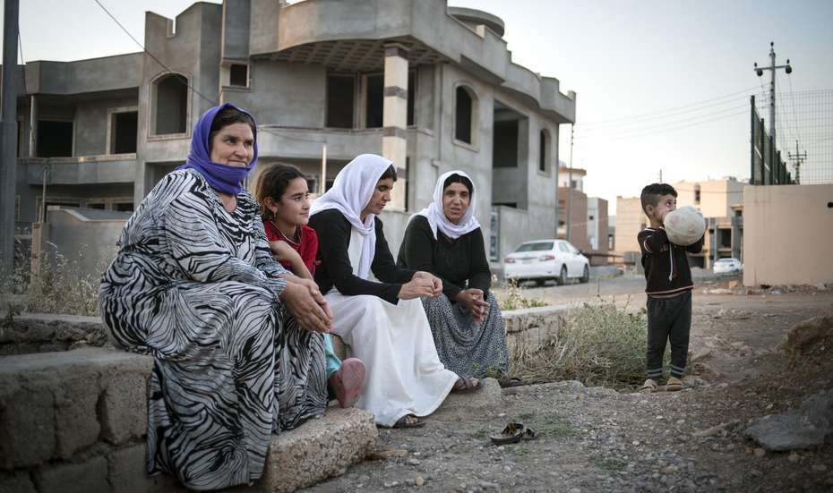 Jesidische Fluechtlinge im Nordirak Yazidi refugees in Northern Iraq