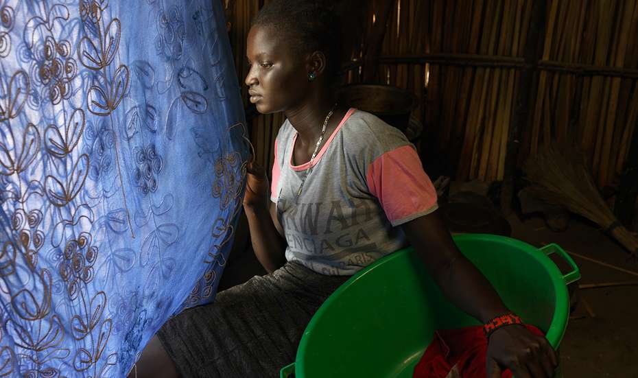 Frauen im Südsudan werden durch ihre Periode vor Herausforderungen gestellt.