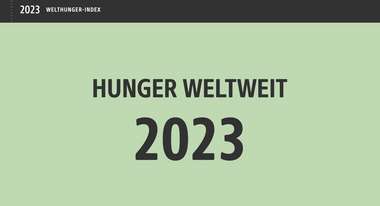 Welthunger-Index 2023: Jugend als treibende Kraft für nachhaltige Ernährungssysteme.
