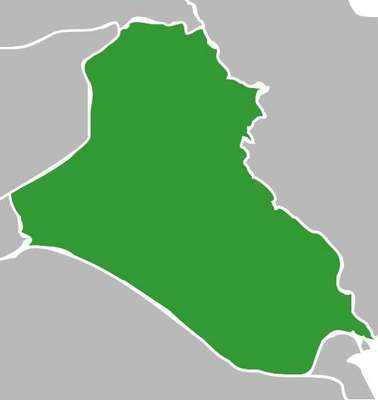 Ländergrafik Irak, 2018.