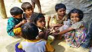 Geflüchtete Kinder in Bangladesch