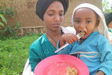 Die Zahl der an Hunger leidenden Menschen ist wieder gestiegen. Vor allem Kinder sind von Unter- und Mangelernährung betroffen.