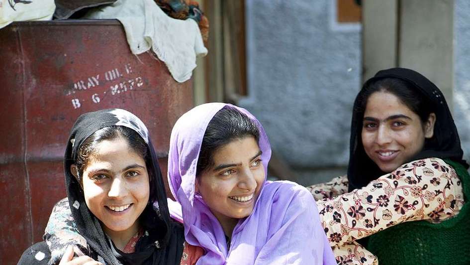 Frauen in Kaschmir.