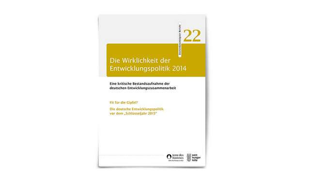 Publikation: Die Wirklichkeit deutscher Entwicklungspolitik