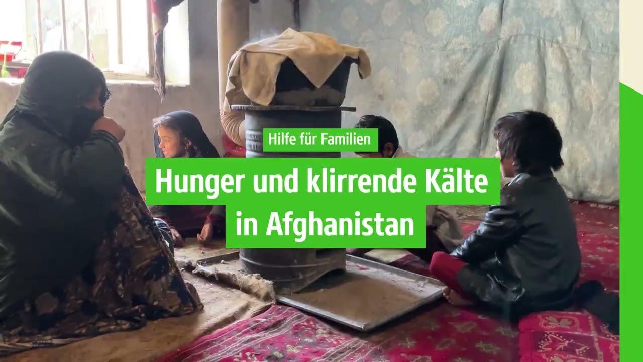 HUNGER und klirrende KÄLTE in Afghanistan Hilfe für Familien